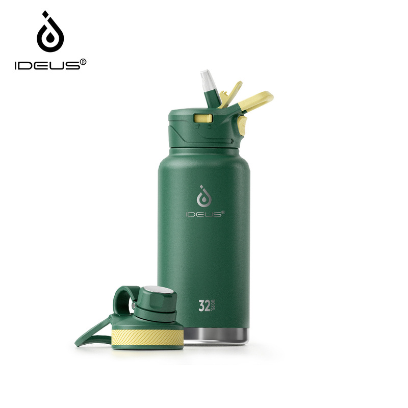 IDEUS 32oz 946ml 越境売れ筋大容量魔法瓶カップポータブルステンレスストロー魔法瓶カップ|undefined
