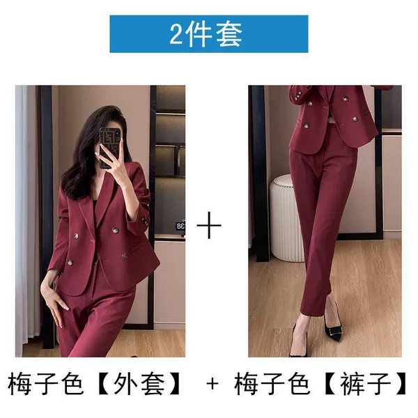 Classic suit jacket, trousers, set