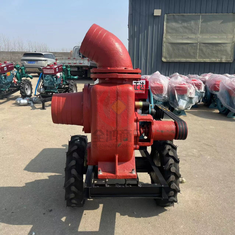 农田灌溉8寸自吸泵   市政工程应急防汛排涝大流量抽水泵