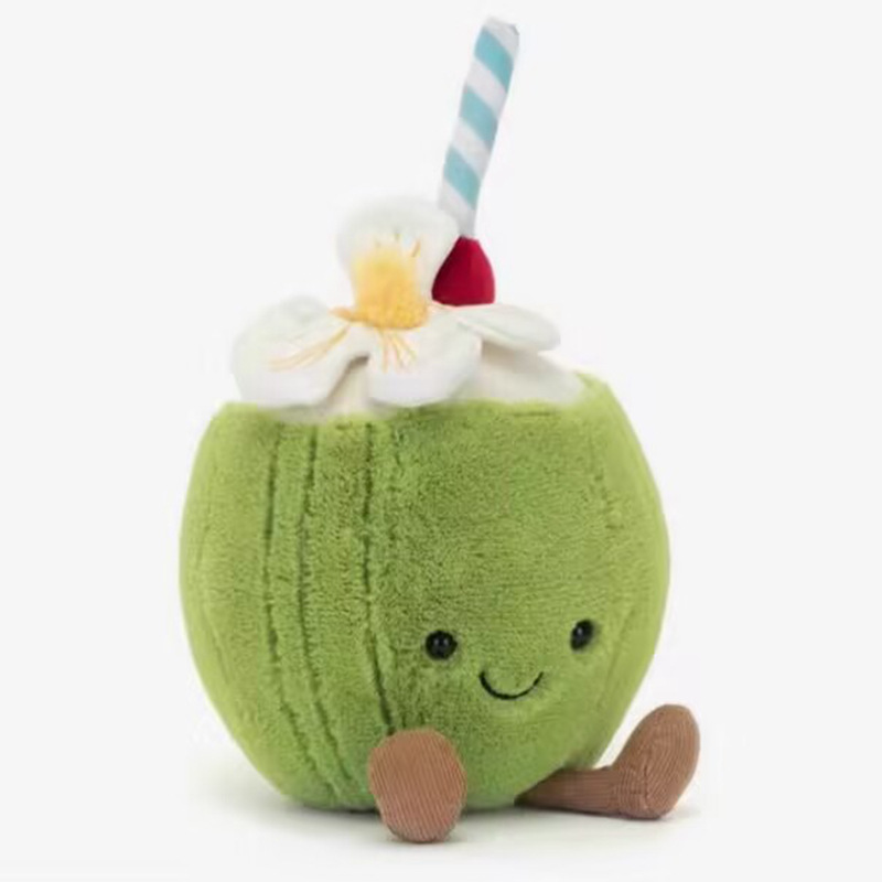 ジェリーキャットぬいぐるみケーキ小動物ぬいぐるみかわいいバンダナ人形女の子用寝枕人形