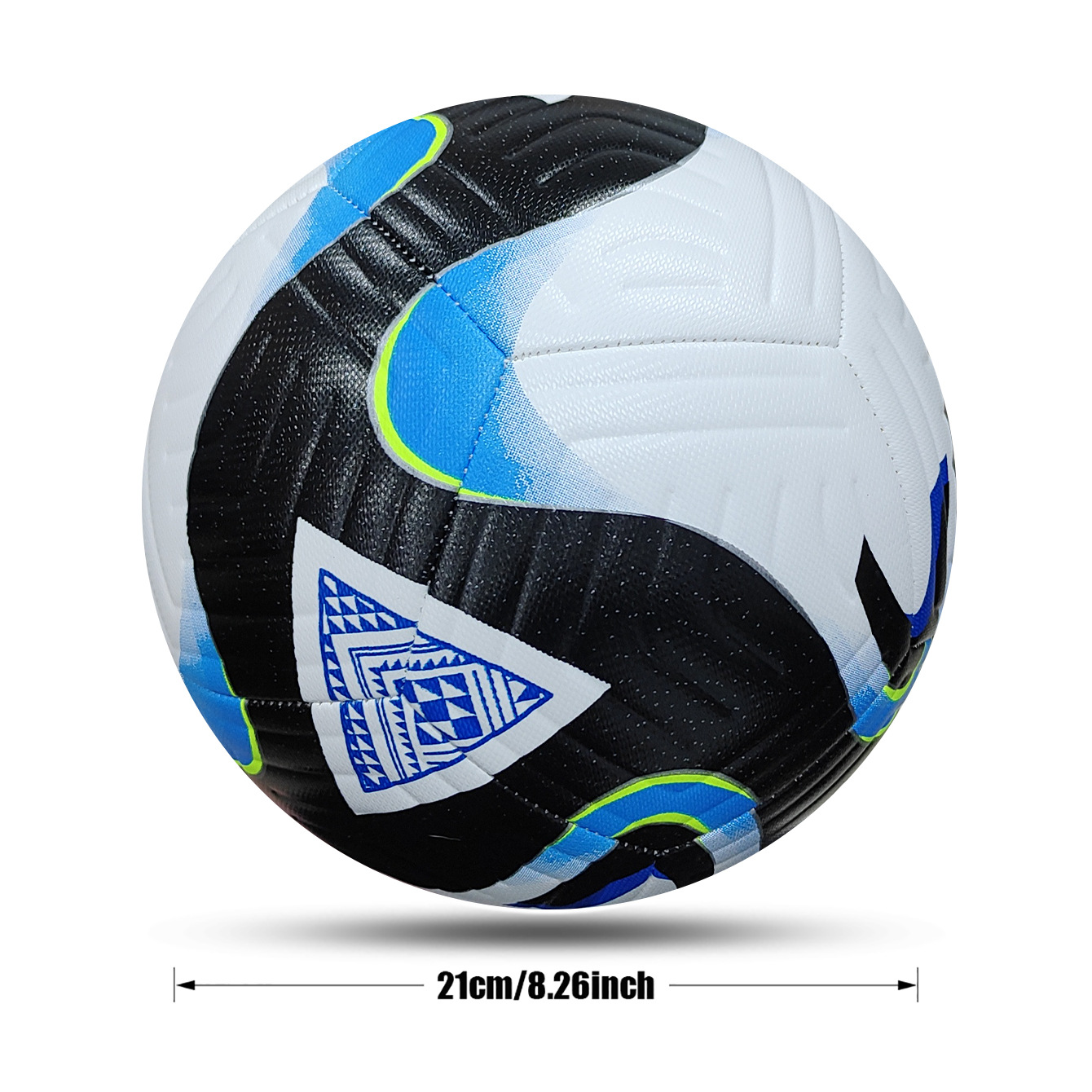 Balón de Fútbol Personalizado de la Copa de Europa, Tamaño 5 y 4, PVC Cosido a Máquina, Cuero PU, Venta Directa de Fábrica, Balón de Fútbol Infantil Transfronterizo