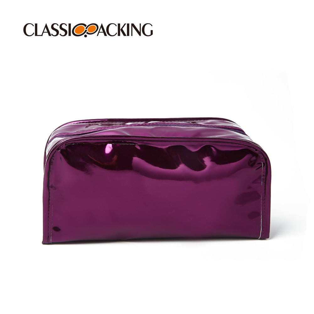 2025 nueva bolsa de cosméticos de gran capacidad material de PU moda bolsa de lavado impermeable bolsa de almacenamiento portátil de viaje