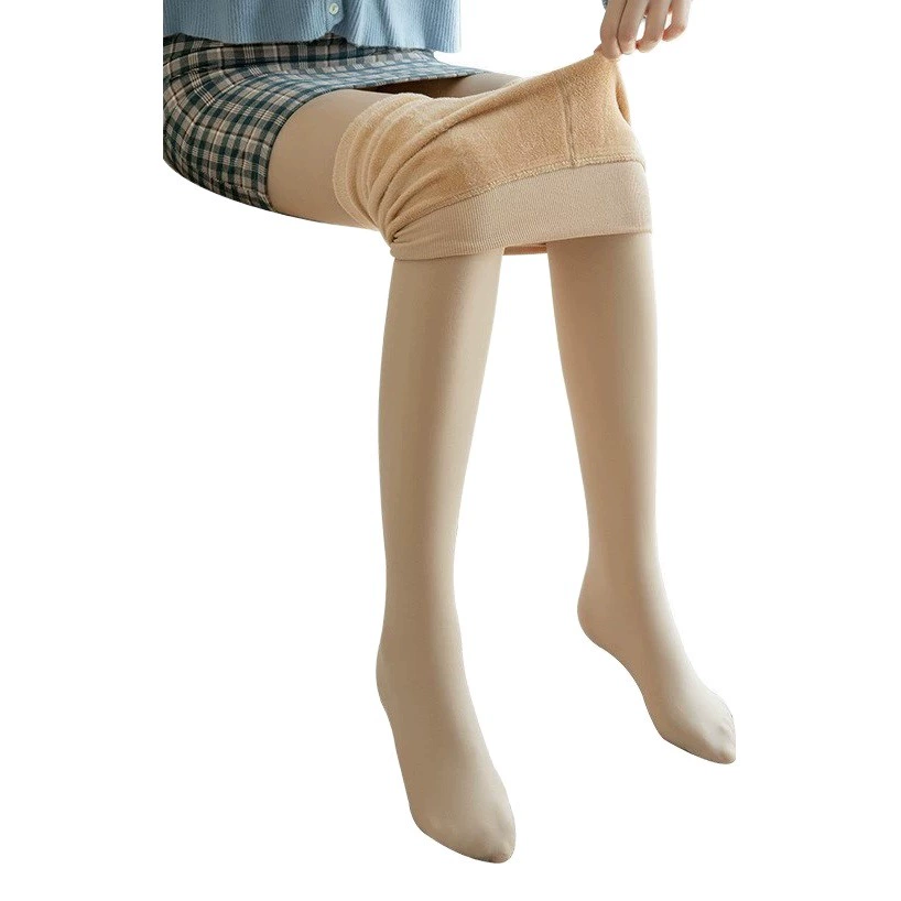 Легкие артефактные женские осенне-зимние утолщенные колготки на флисовой подкладке, оптовая продажа, верхняя одежда телесного цвета, легкие носки с высокой талией, теплые леггинсы