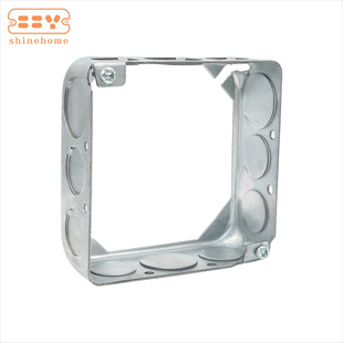 4*4 Square American Standard Electrical Junction Box Bottom Empty Middle East, Egypt Philippines 53151