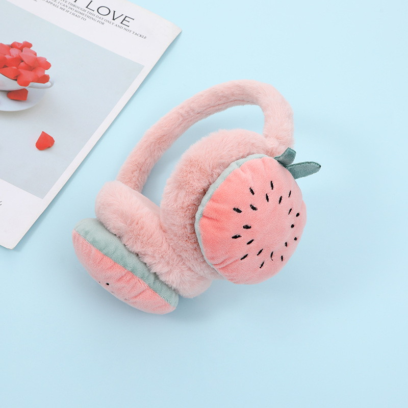Autumn and Winter Korean Version Ear Muffs, Warm Cartoon Cute Ear Warmers for Both Men and Women, Rabbit Hair Style Ear Protection, Bulk Wholesale