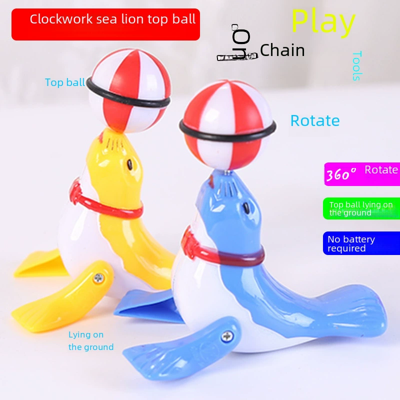 Wind-up toy for crawling