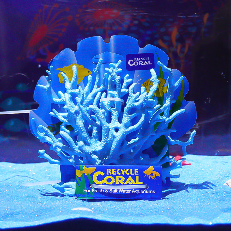 Exclusiva transfronteriza para acuarios de simulación submarina, peces de coral falsos, tanques de agua de mar, paisajismo de acuarios, corales blandos, marchitos duros