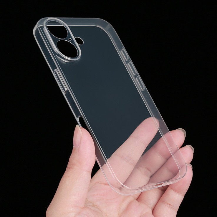 不发黄iphone16手机壳PP超薄透明壳苹果15pro厂家直批iPhone13