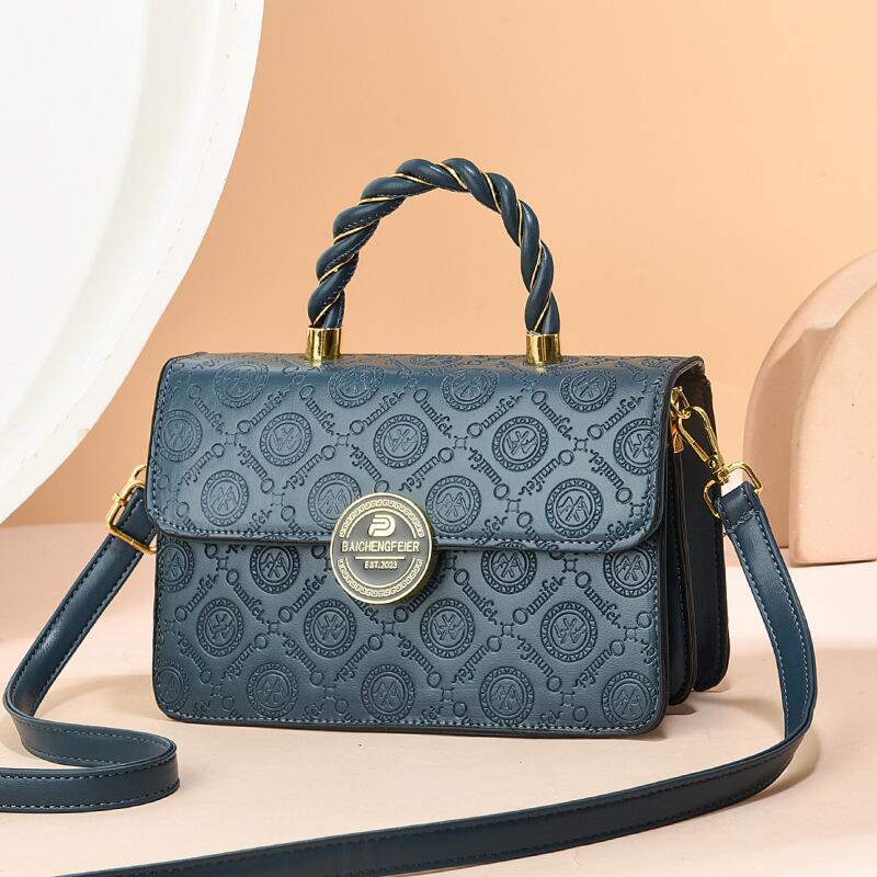 Nuevo bolso de mano de hombro suave, bolso de tramo inclinado, bolso de moda coreano, bolso de comercio exterior, bolso de mujer, fabricantes 2025