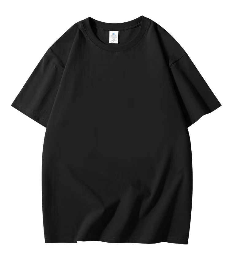 210g Weight Short Sleeve Sleeve Length Cotton Fabric Type Long Top Length T-shirt Tops Type Casual Occasion Round Neck Neckline Loose Fit Type Solid Color Pattern Summer, Spring, Autumn Season Unisex Gender Simple Style Style Wholesale Unisex Cotton Simple Style Solid Color Short Sleeve T-Shirts 3