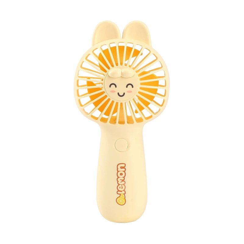 Cartoon small handheld travel air fan, wholesale