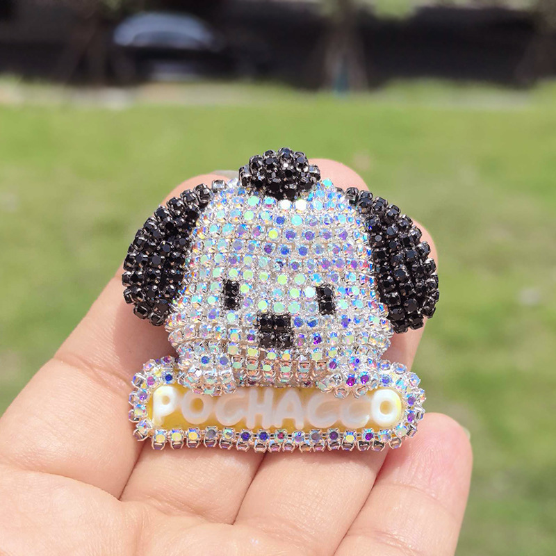 メーカー卸売絶妙なダイヤモンドがちりばめられたハローキティヘッドバンド携帯電話ケースラインストーンフルダイヤモンドカラーダイヤモンドかわいいインターネットセレブアクセサリー素材|undefined