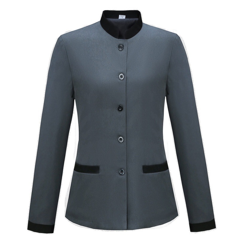 2023 new hotel room cleaning clothes long sleeve property logistics aunt cleaning clothes autumn and winter work clothes men and women
