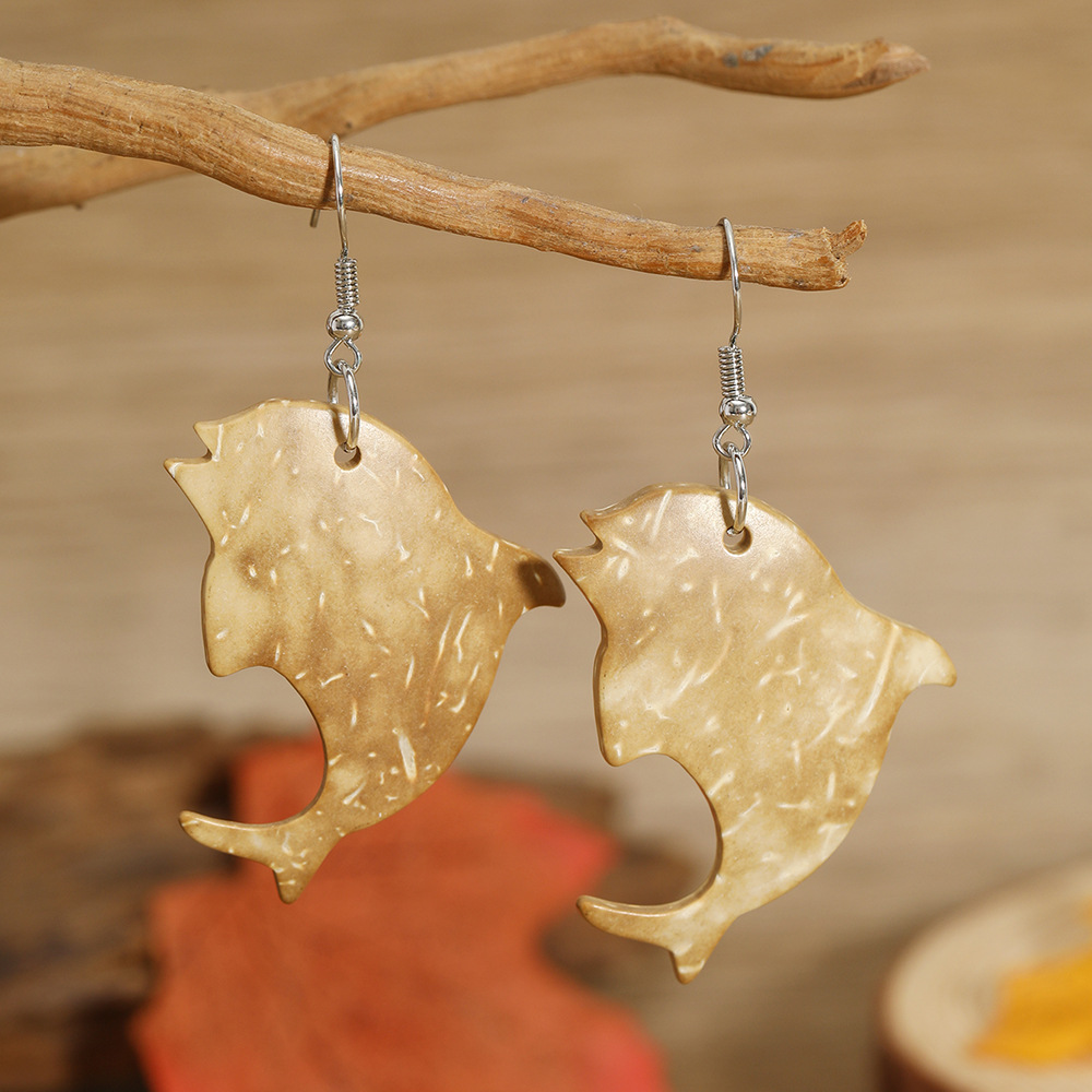 Ethnic retro fashionable universal earrings handmade