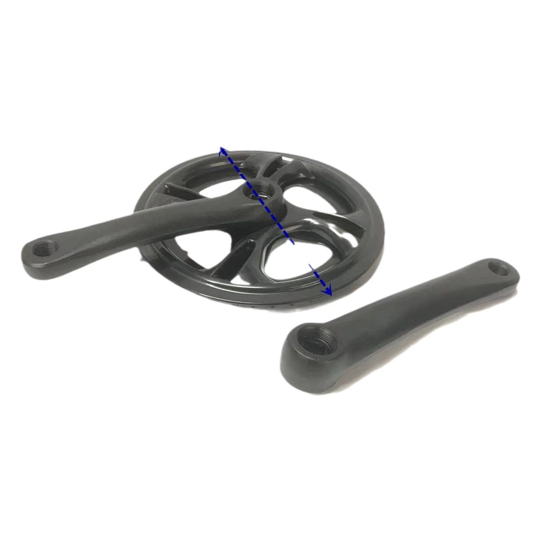 KEPIN литиевый Электрический складной велосипед с одной звездочкой зубчатая пластина 152 алюминиевая ручка 42T одинарная крышка зубчатая пластина квадратное отверстие