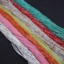 ��Ȼʯ�ۻ�ʯ���R�dʯֱ������2x4mm�̭t���鴮��DIY�Ʒ�����