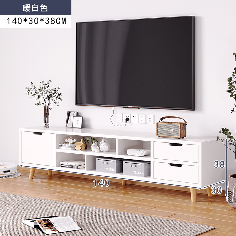 gabinete de televisión gabinete bajo moderno simple sala de estar pequeña casa dormitorio gabinete de piso de madera sólida simple gabinete de televisión