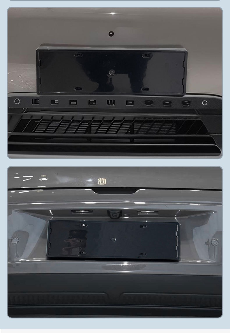 Suitable for 2026 Leapmotor A10 License Plate Frame, New Energy Vehicle Full-Edge License Plate Frame, Green Plate New Regulations License Plate