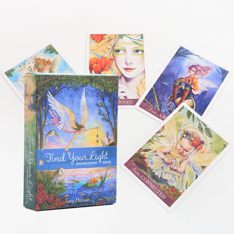 Auf Lager: Find Your Light Inspiration Deck Oracle Brettspielkarten_voghion.com