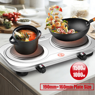 Foreign trade 110v US gauge electric heating furnace 5-speed adjustable double-head cooking stove ELECTRIC STOVE