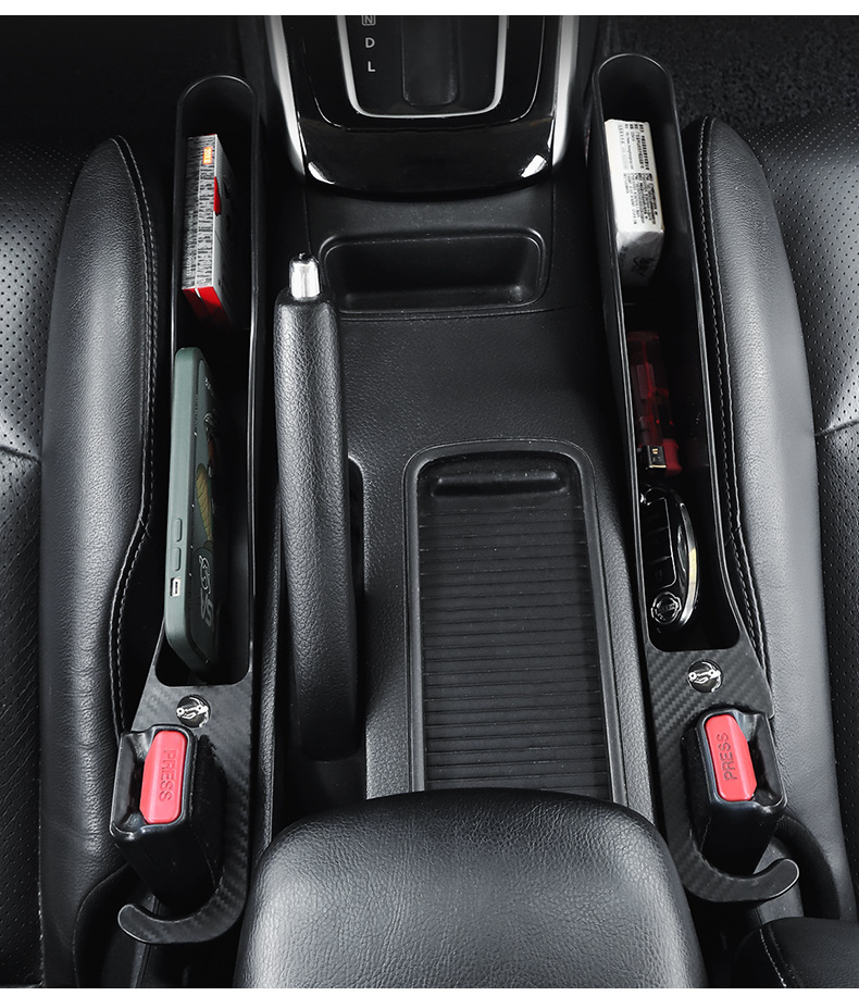 Car Seat Gap Filler Strip, Universal Anti-Drop Car Seat Gap Anti-Leak Multifunctional Car Storage Box