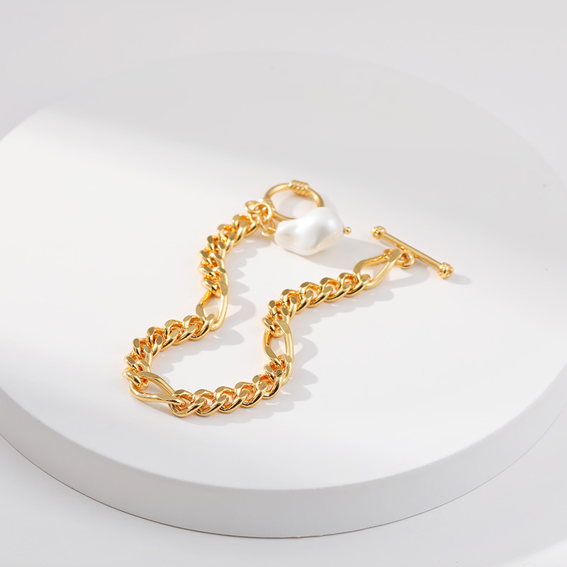 Fashion Geometric Copper Plating Bracelets 1 Piece