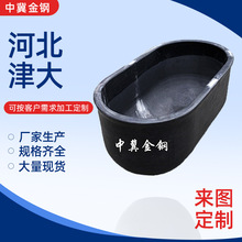 供应TY950#碳化硅石墨加工 熔铝燃气炉椭圆形碳化硅石墨坩埚300kg