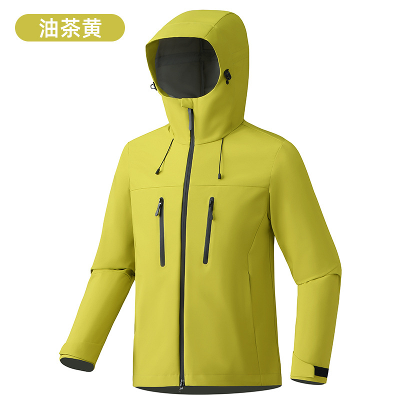春秋新款情侣款上衣全包边高品质日常百搭连帽运动休闲款夹克外套