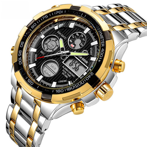 Goldenhour New Fashion Sport Multifunction Electronic Watch Popular Men Waterproof Wholesale