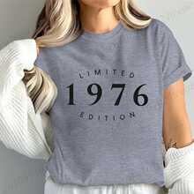 Limited 1976 Edition Woman Fashion Women Tee T-shirts Casual