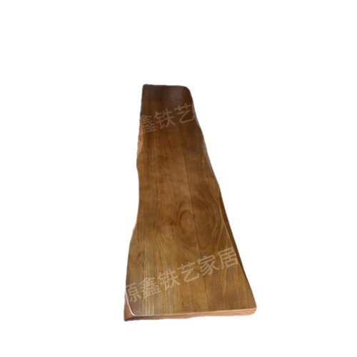 z% Retro internet celebrity solid wood bar table leisure balcony wall long table commercial bar high table leisure