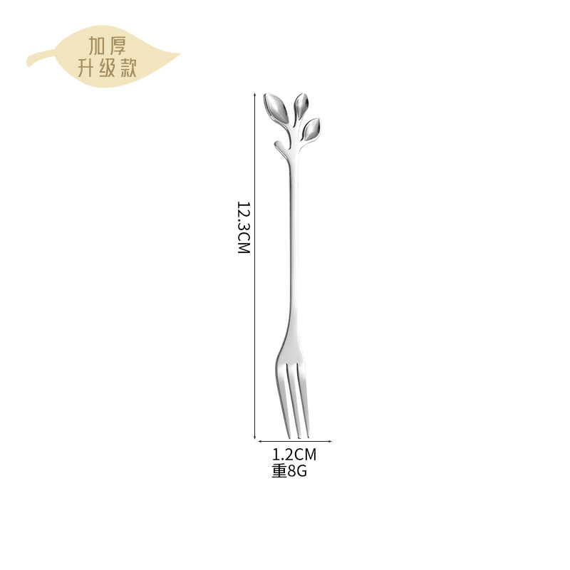 12CM 은박 포크(두꺼워진 업그레이드 버전)