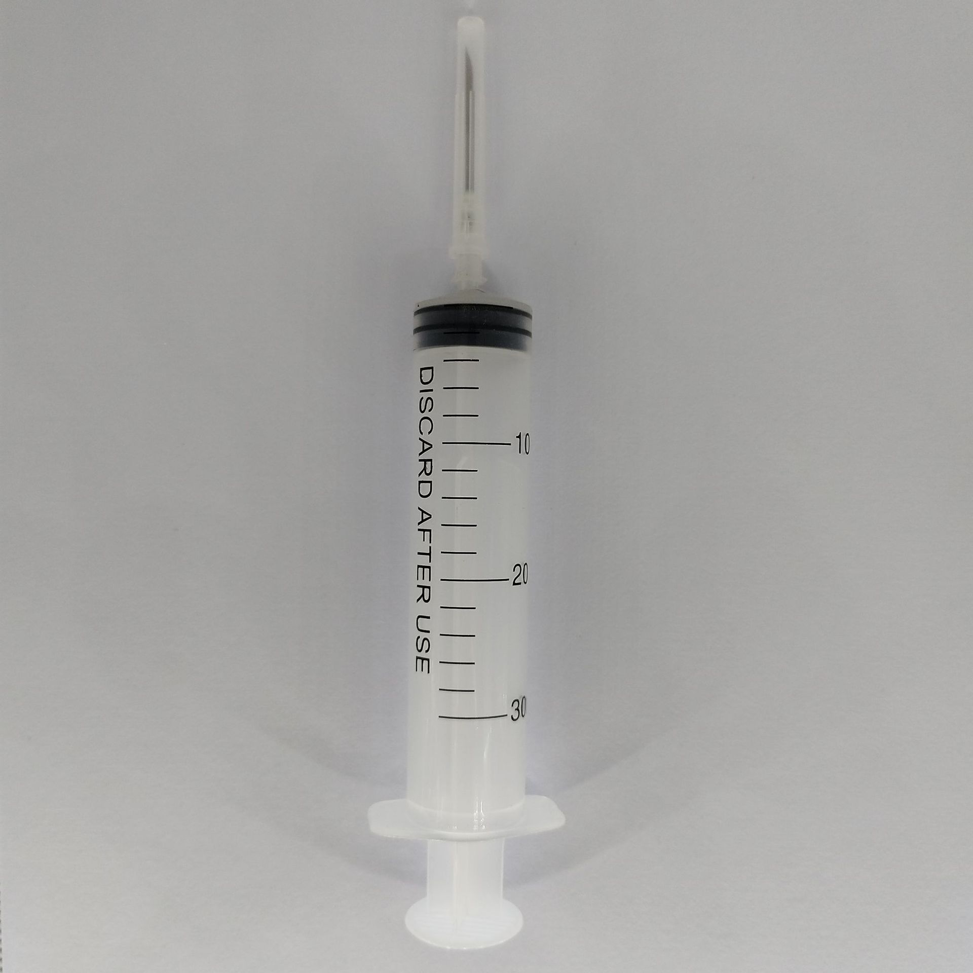 Comercio exterior al por mayor 1-500ml jeringa de plástico desechable boca recta con aguja jeringa animal