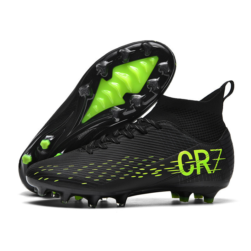 Zapatillas de Fútbol de Piel TF AG de TPU, Ligeras