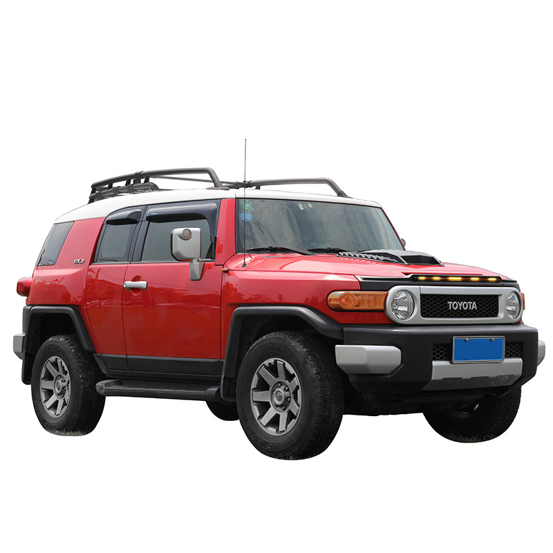 Tenxinrui es adecuado para Toyota FJ coluze protector de lluvia modificado bloque trasero Escudo de arenisca ventana lluvia ceja lluvia escudo image 7