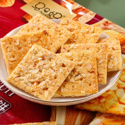 Mama 302g Florence Nuts Pancake Tin Can = New Year's Goods Supermarket Leisure Snacks Fashion Entrepreneur Micro-commerce Zero