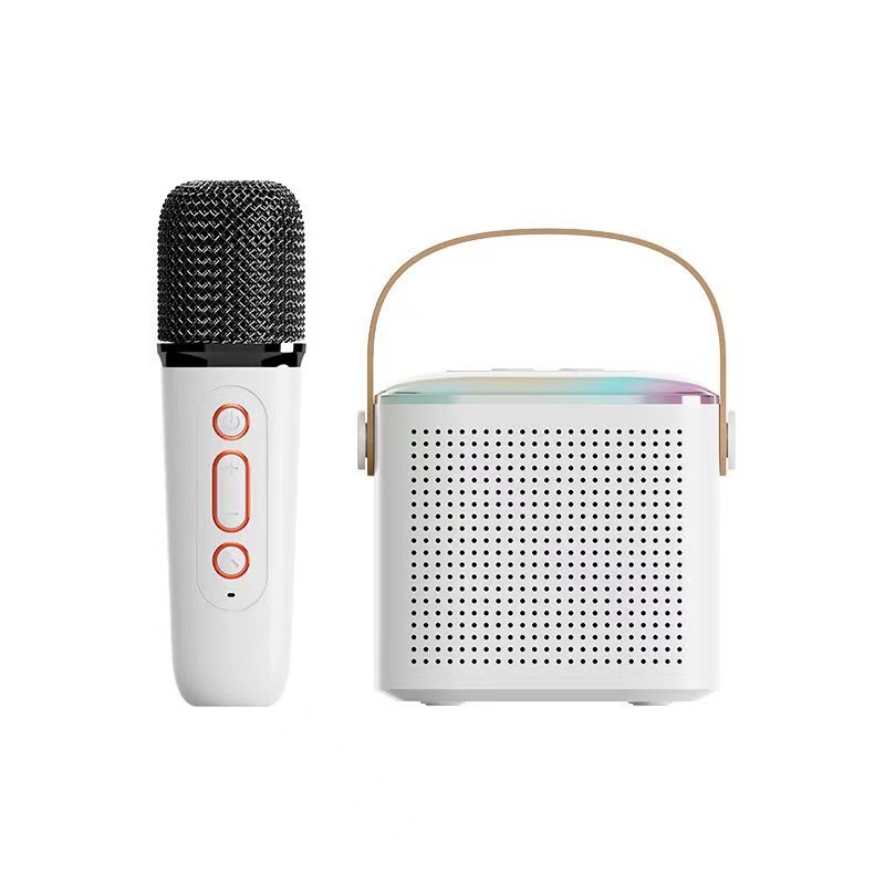 クロスボーダーY1ワイヤレスbluetoothスピーカー屋外ポータブルオーディオマイク付きk歌一体デスクトップミニk歌機|undefined