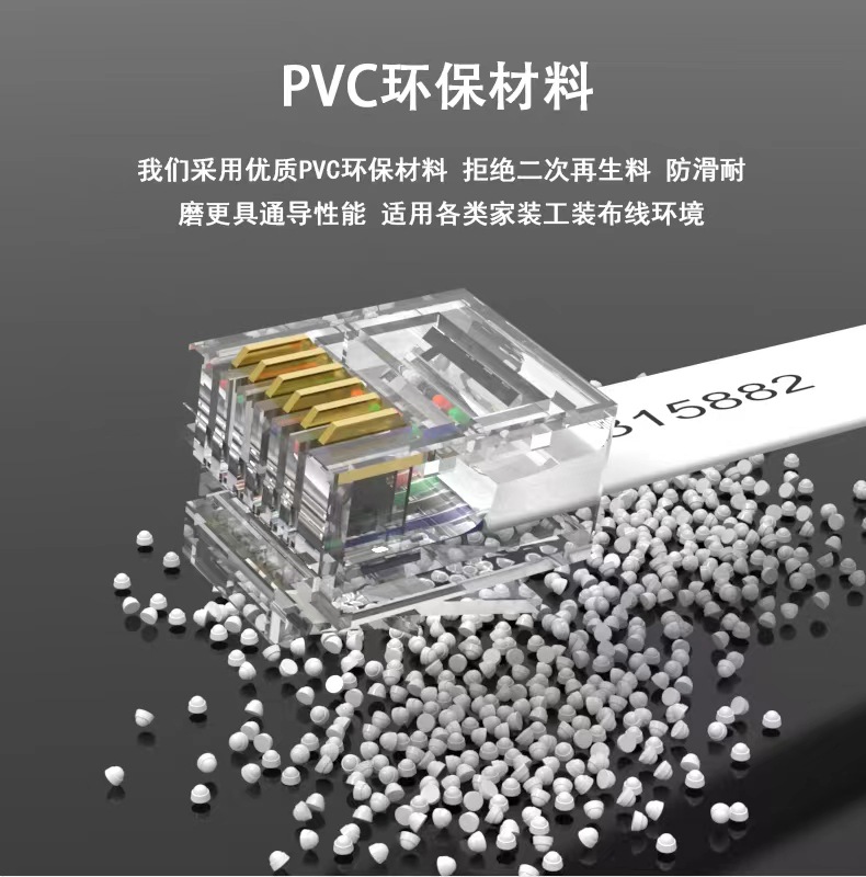 厂家现货20251电话线 2芯4芯6芯8芯弹簧线 0.2-20米扁平线