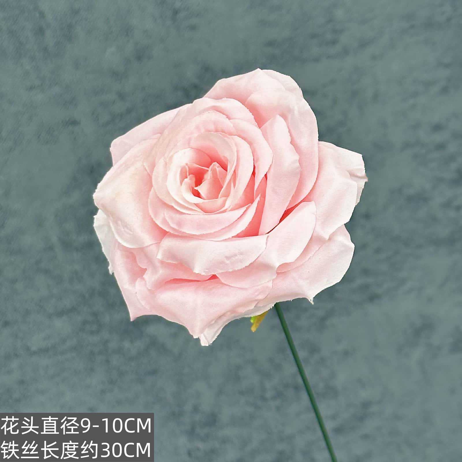 Flor de rosa simulada franela de una sola mano cascada de rosas flor simulada boda decoración del hogar decoración flor falsa al por mayor