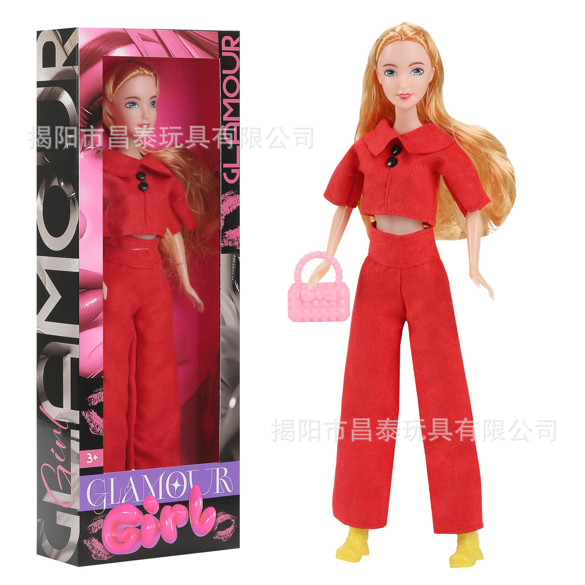 Cross-border e-commerce foreign trade boxed 30cm live hand joint Barbie doll professional fashion suit girl doll