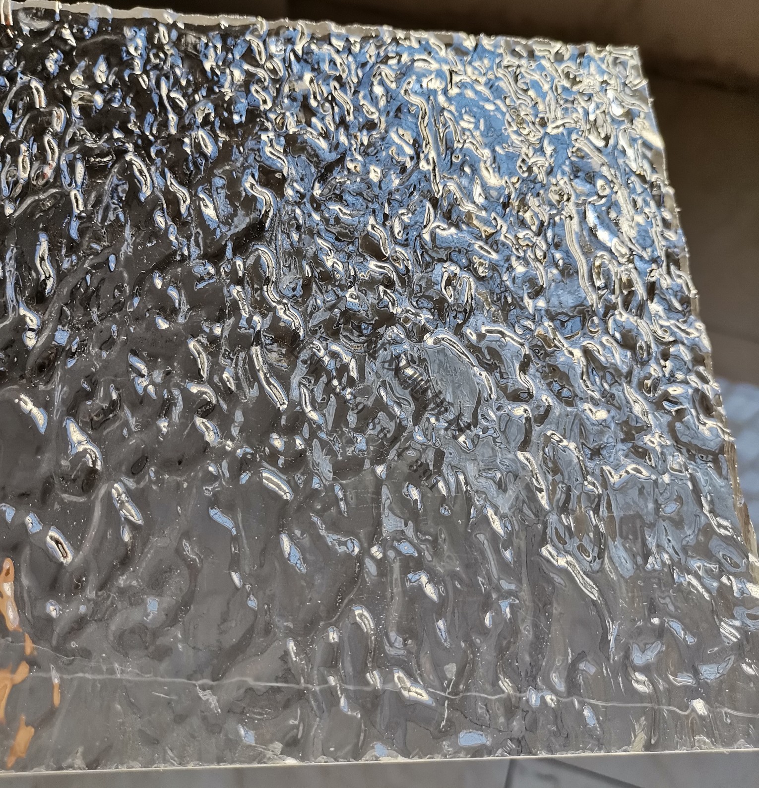 亚克力炫彩有机玻璃板透明石头纹贝壳纹波浪纹流水纹水波纹装饰板