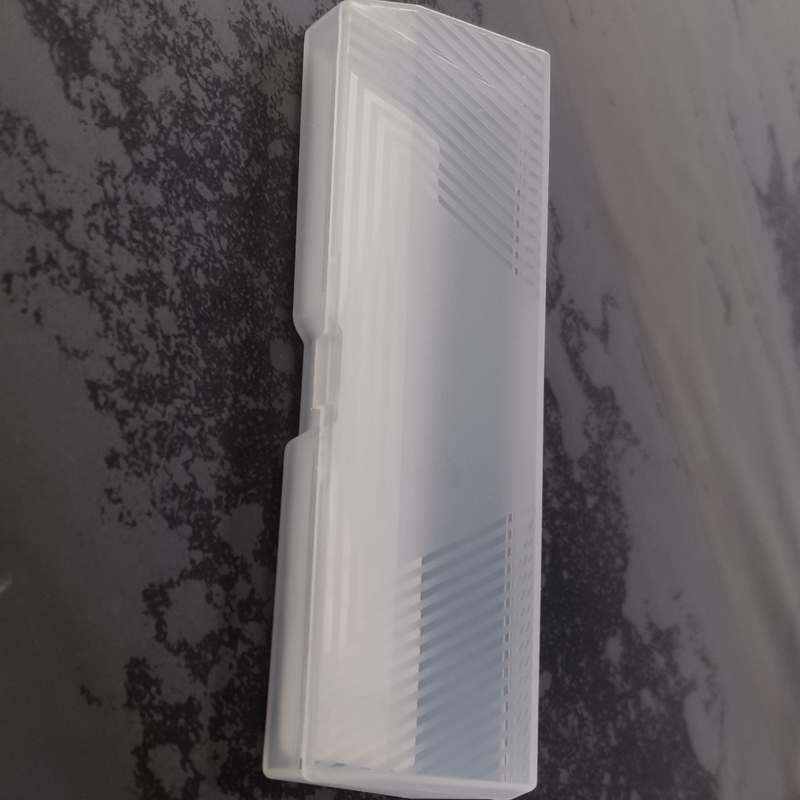 Three Transparent Frosted Plastic Glasses Cases Wholesale in Large Quantities, in Stock for Presbyopia and Myopia, Portable Storage, Pressure-Resistant Sunglasses