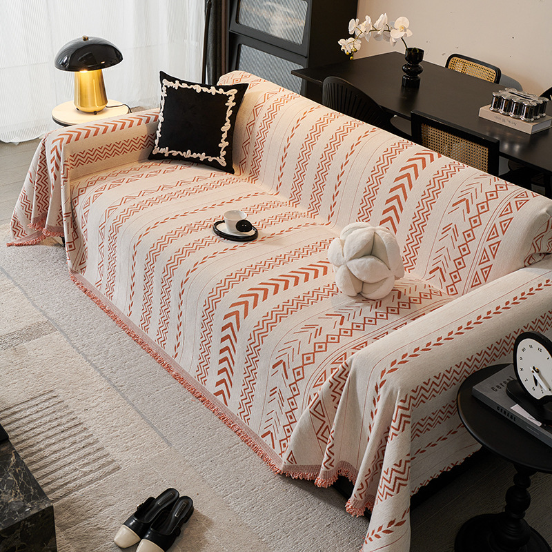 Luz de lujo de alto nivel sofá cubierta 2025 nuevo sofá toalla de sofá gruesa de Schneider cubierta de sofá universal manta antideslizante