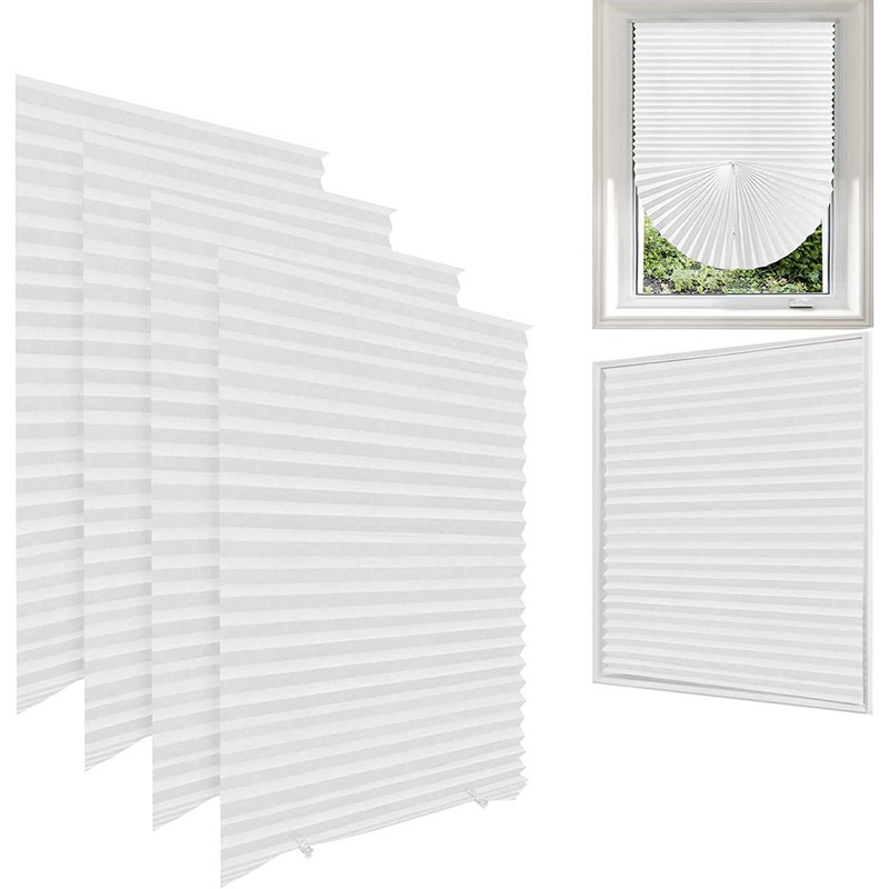Curtains Self-Adhesive Pleated Curtains Sunshades Bedroom Home Privacy Curtains Simple Punch-Free Blackout Curtains Sunscreen Curtains Wholesale Curtains Self-Adhesive Pleated Curtains Sunshades Bedroom Home Privacy Curtains Simple Punch-Free Blackout Curtains Sunscreen Curtains Wholesale