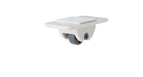 Adhesive pulley unidirectional wheel Storage box bottom wheels Small table moving wheels Home supplies