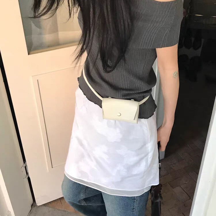 Vintage Women's Bag Niche 2025 Trendy Card Bag Spring All-match Fashionable Waist Hanging Small Square Bag Korean Style Matching Waist Bag Vintage Women's Bag Niche 2025 Trendy Card Bag Spring All-match Fashionable Waist Hanging Small Square Bag Korean Style Matching Waist Bag
