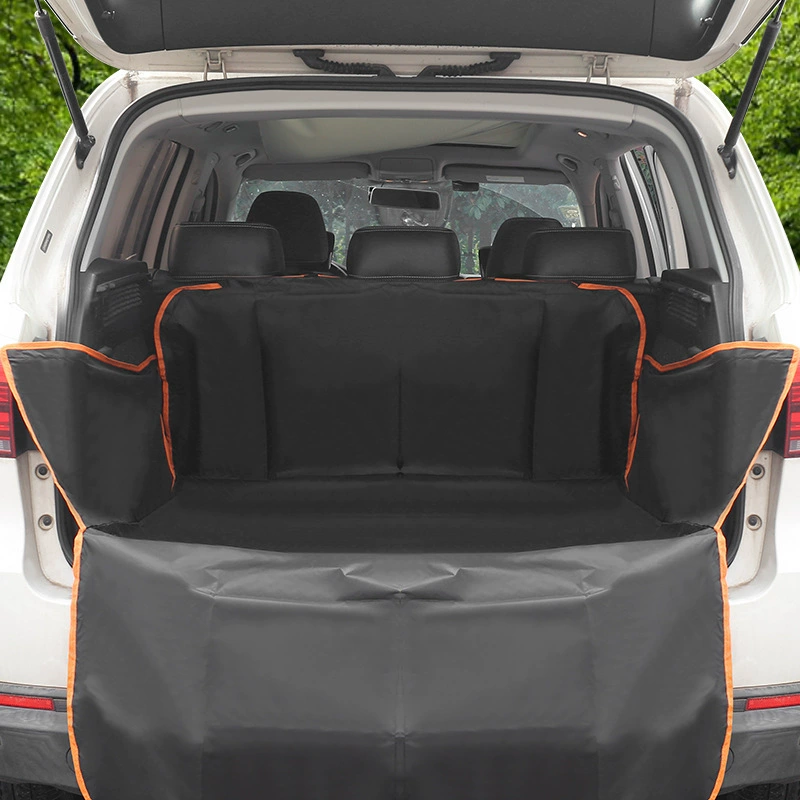 Автомобильный коврик для собаки, автомобильный коврик для домашних животных, грязеотталкивающий, водонепроницаемый, противоскользящий, подушка для багажника для собаки, утолщенный устойчивый к укусам автомобильный коврик для собаки