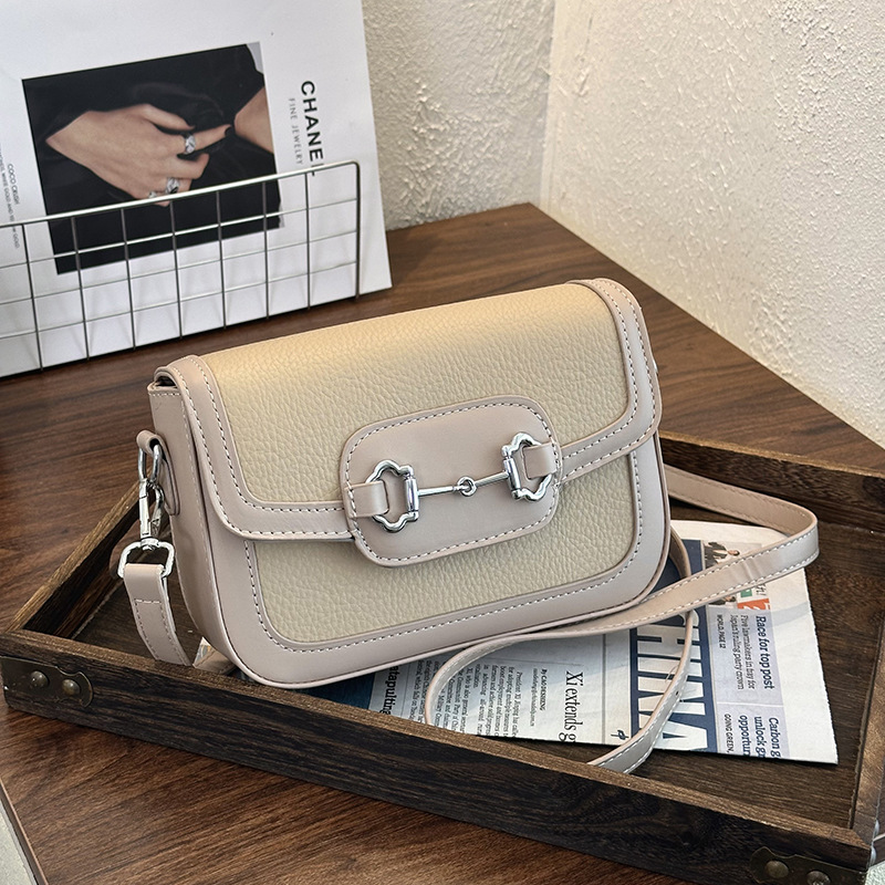 Bolso retro de alta calidad para mujeres 2026 nuevo nicho de moda moda transfronteriza bolsa de hombro mochila pequeña bolsa cuadrada