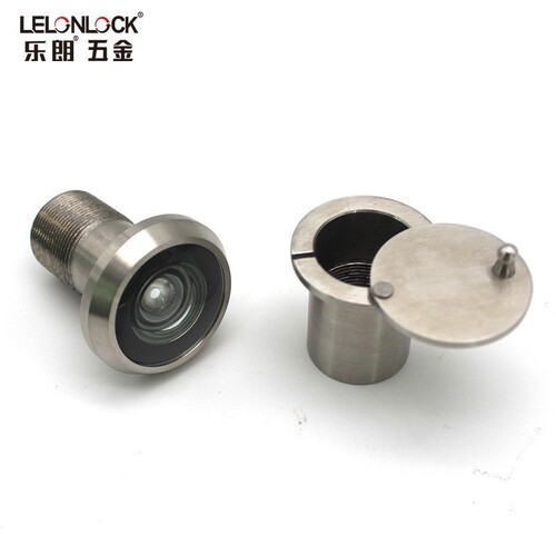 Lelang entrance door anti-theft door stainless steel 304 cat's eye high-definition wide-angle cat's eye anti-pry plug hole rear cover door mirror