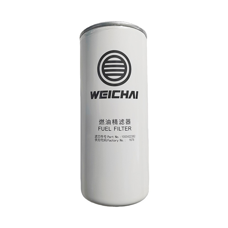 Heavy-duty truck parts, truck accessories, Weichai original factory quality fuel fine filter element 1000422382
